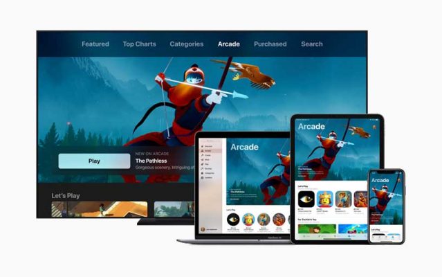 arcade tv+ apple tv
