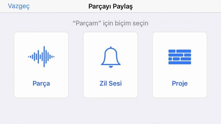 iphone zil sesi oluşturmak